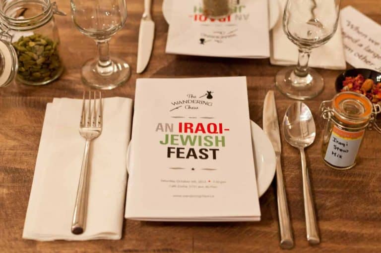 An Iraqi-Jewish Feast